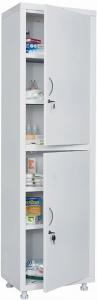 Шкаф медицинский металлический Hilfe МД 1 1760/SS