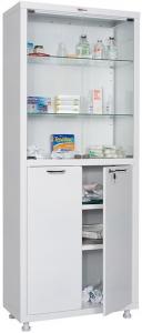 Шкаф медицинский металлический Hilfe МД 2 1670/SG