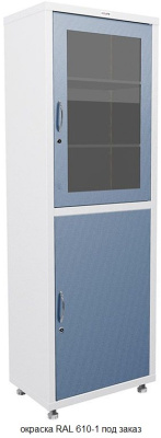 Шкаф медицинский металлический Hilfe МД 1 1760 R